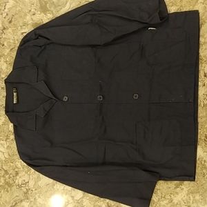 European Workwear Button-up Jacket